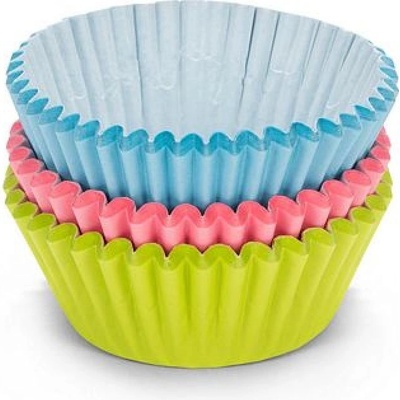 Patisse Košíčky zelené růžové modré 50x30mm 90ks