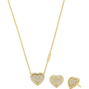 Michael Kors Комплект сребърни позлатени обеци и колие Michael Kors MKC1756CZSET Michael Kors | Mnogotsveten | ЖЕНИ | UNI