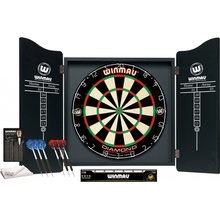 Winmau Pro-dart set Diamond Set kabinet + sisálový terč + šipky