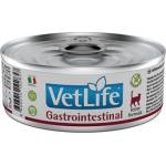 Farmina Vet Life Gastrointestinal - пълноценна диетична консерва за котки за намаляване на риска от остра чревна непропускливост, остра диария, последващото възстановяване - 0, 85 кг, Италия - PVT085002