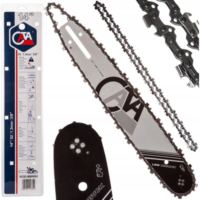 CATA Vodící lišta a 2 řetězy 35cm 14 – Zboží Mobilmania