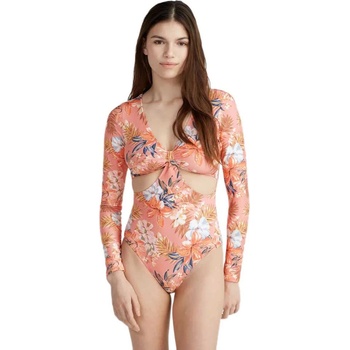 O'Neill Бански костюм O´neill Punta Tropical Key West swimsuit - Pink (Canyon Clay Flower AOP)