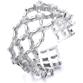 Silenti Jewelry Сребърен пръстен "Наситеност" - 10 - 62 мм (19.7мм диам. )