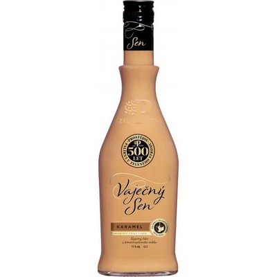 Vaječný sen karamel 15% 0,5 l (holá láhev)