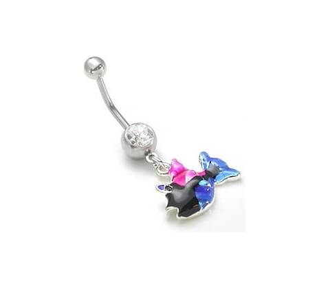 Marre piercing do pupíku rybička PPMN1046