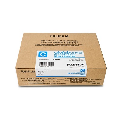 Fujifilm DE Оригинален мастилен патрон, циан, 200 мл (16562907)