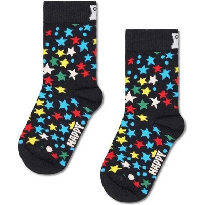 Чорапи Hs by happy socks Stars crew socks - Black (Black)