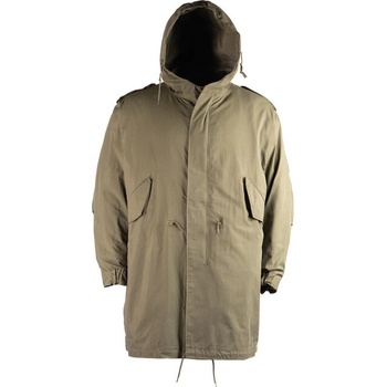 Bunda Mil-Tec US M51 Fishtail s vložkou a kapucí olivový