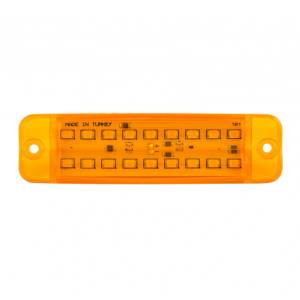 Габарит, жълт 18 LED 12-24V 100mm