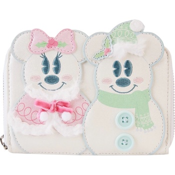Image 1 of Loungefly Портмоне Loungefly Disney: Mickey Mouse - Minnie Mouse (Pastel Snowman) (087112)