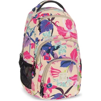 Ars Una Ученическа раница AU-2 Ars Una - Beach Flowers (5469)