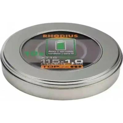 Rhodius XT15 ACCU BOX 210247 řezný kotouč rovný 115 mm 10 ks