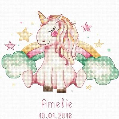 Luca-S Еднорог - гоблен по схема b1151
