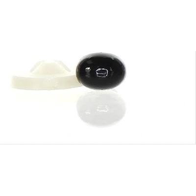 Nos černý oválný 8x6 mm