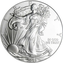 U.S. Mint strieborná minca American Eagle 2009 1 oz