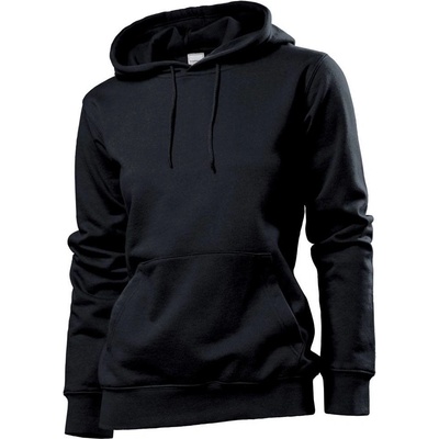 Stedman Sweat Hoodie Classic Women čierna