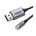 UGREEN Кабел usb 2.0 usb-a към аудио 3, 5 мм жак m/f, 0, 25 м, черен 30757 (30757)