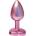DreamToys Gleaming Love Plug Matte Pink Small