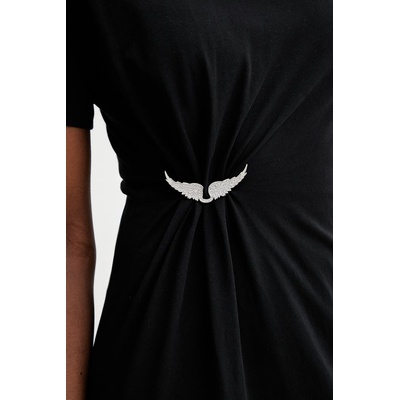 Zadig&Voltaire Памучна рокля zadig&voltaire (jwdr01133)