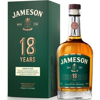 Jameson 18y 40% 0,7 l (kazeta)