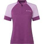 Vaude Дамска фланелка с къс ръкав за колоездене Vaude Women's Altissimo Q-Zip Shirt Cycling jersey - Magenta - размер 42 (EU) (156-1315-1814)