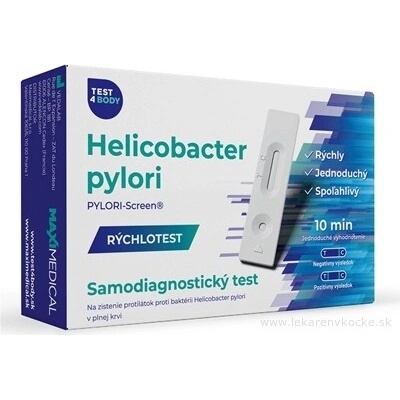 Veda.Lab Test4Body rychletest Helicobacter pylori domácí test protilátek