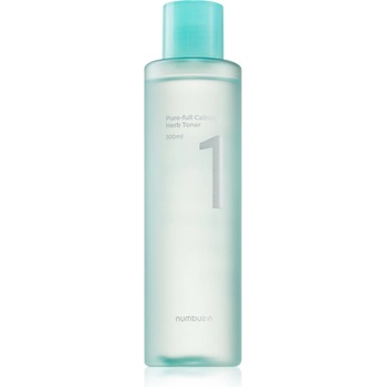 numbuzin No. 1 Pure-Full Calming Herb Toner успокояващ тоник за лице за проблемна кожа 300ml