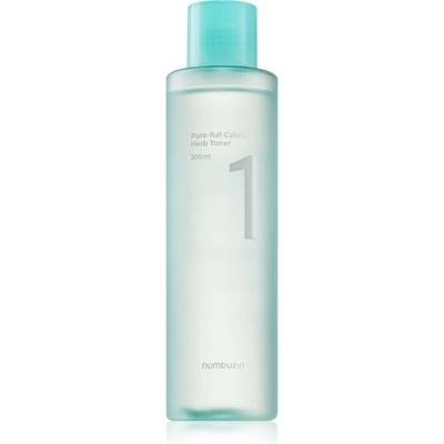 numbuzin No. 1 Pure-Full Calming Herb Toner успокояващ тоник за лице за проблемна кожа 300ml