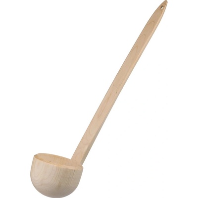 ČistéDrevo Drevená naberačka 53 cm svetlá - žufanka