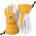 Hestra Ръкавици Hestra Expedition Liner 5 Finger Gloves - Mustard / Offwhite - размер 7 (EU) (202-8124-0312)