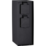 Paulmann 94314 - Екстериорна колона с контакти и таймер 2Z SCHUKO (W3511)