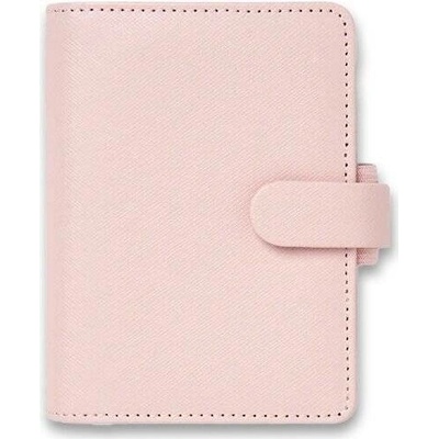 Filofax Mini Saffiano A8 týdenní 2026 růžový