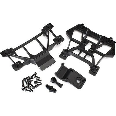Traxxas Body mounts, front & rear/ 3x12mm CS (4)/ 3x12mm shoulder screw (2)/ 3x10mm flat TRX8615 (TRX8615)