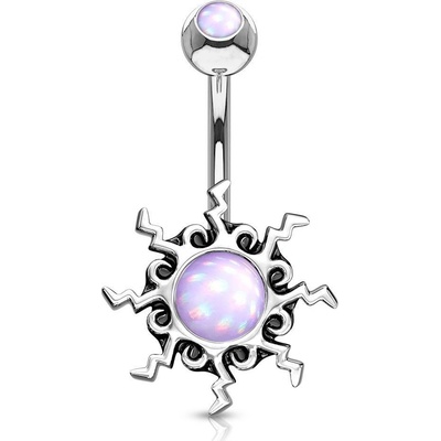 Šperky4U tribal piercing do pupíku WP01327-WH