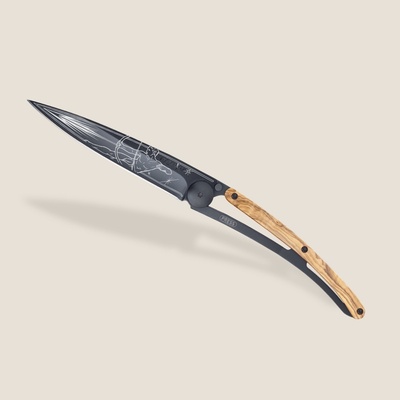 Deejo 1GB177 37g black Sagittarius olive wood