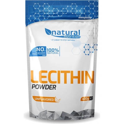 Natural Nutrition Lecithin powder Lecitín sójový 92% práškový Natural 400 g