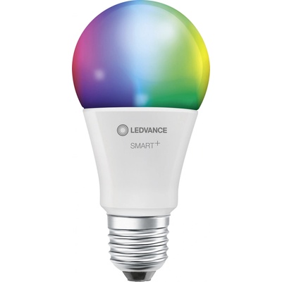 LEDVANCE SMART+WIFI LED žiarovka, 9 W, 806 lm, RGB, teplá studená biela, E27