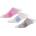 Lee Чорапи Lee Women's Low Rise Training Pack Trainer Socks - Grey/Pink/Denim