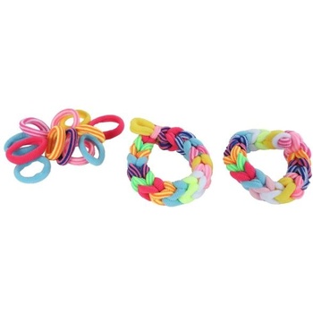 Mikro Комплект ластици за коса Glamour 150бр