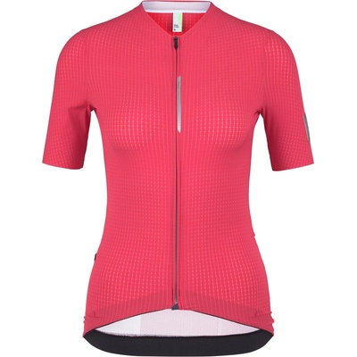 Q36.5 Дамска фланелка с къс ръкав за колоездене Q36.5 Women's Dottore Pro Jersey Cycling jersey - Rubino Red (156-2425-0513)