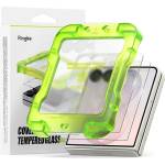 Ringke Стъклен протектор за външен екран Ringke Cover Display Tempered Glass Pro (2 броя в комплект) - Samsung Galaxy Z Flip8 - Прозрачен