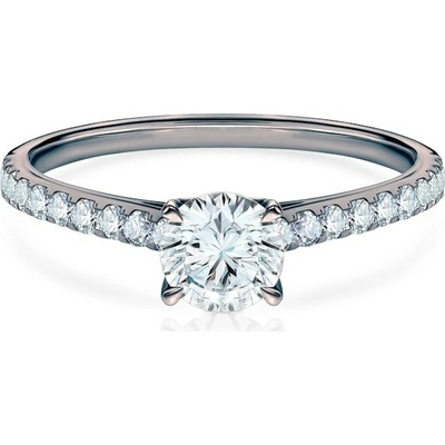 Savicki Zásnubný prsteň Share Your Love čierne zlato diamant SYL P6 DIA DIA CZ