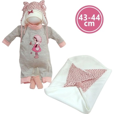 Llorens M844-60 oblečenie pre bábiku NEW BORN 43-44 cm