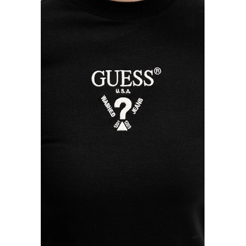 GUESS Рокля Guess COLETTE в черно къса със стандартна кройка V4YK02 KCDH1 (V4YK02.KCDH1)
