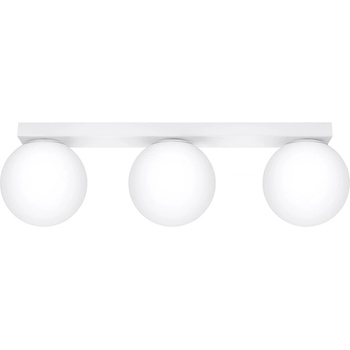 Sollux Бяла лампа за таван със стъклен абажур ø 12 cm Umerta - Sollux (NL.1148)