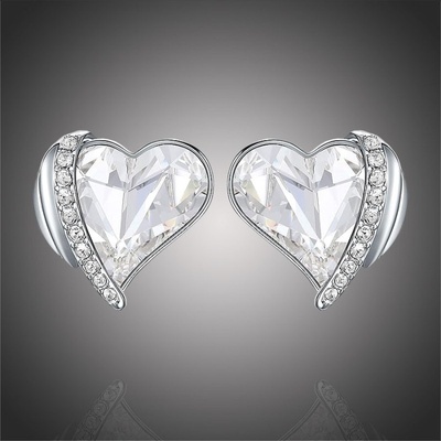 Éternelle náušnice Swarovski Elements Amorita E1453-SE6000A(10) Bílá/čirá