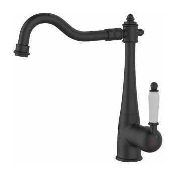 ROUSSEAU Kitchen Tap Rousseau RETRO Черен Матов завършек
