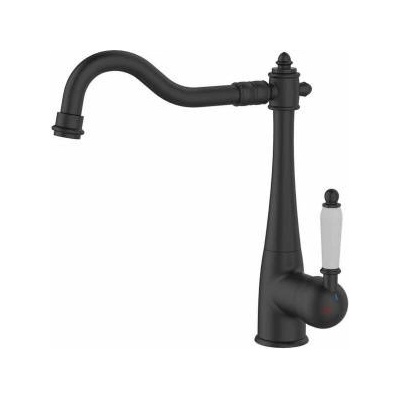 ROUSSEAU Kitchen Tap Rousseau RETRO Черен Матов завършек