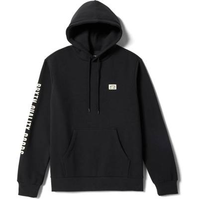 Brixton Мъжки суичър Brixton Woodburn Label Hoodie - Black - размер M (017-4116-0112)