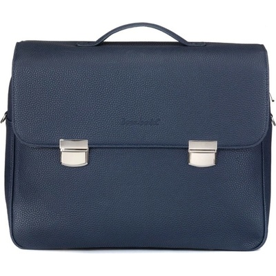 Bombata Чанта за лаптоп Bombata 24h Bag Madrid Classic Dark blue, до 16" (40.64 cm), изкуствена кожа, тъмно-синя (E00886-11)